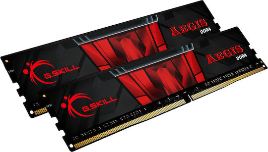 G.Skill Aegis DDR4 DDR4 64GB RAM με 4x16GB Modules και Ταχύτητα 3200 για Desktop
