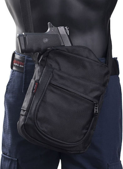 Survivors Military Pouch Shoulderbags made of Polyester Black