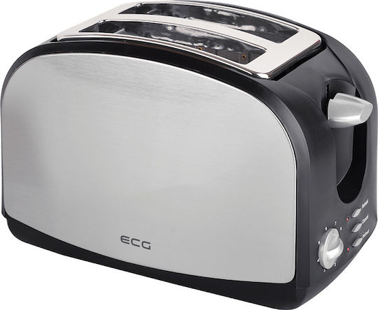 ECG ST 968 Φρυγανιέρα 2 Θέσεων 900W Inox