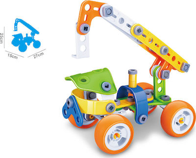 Hanye Plastic Construction Toy Build & Play Ανυψωτικός Γερανός Kid 5++ years