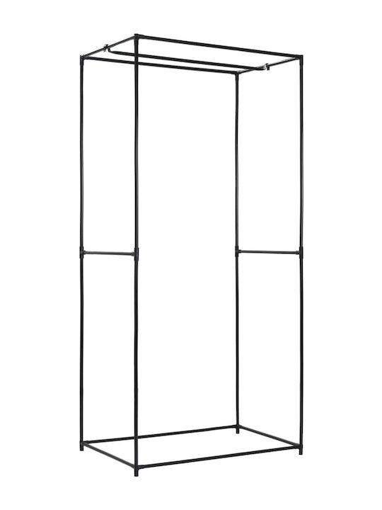 vidaXL Fabric Wardrobe with Zipper in Beige Color 75x50x160cm