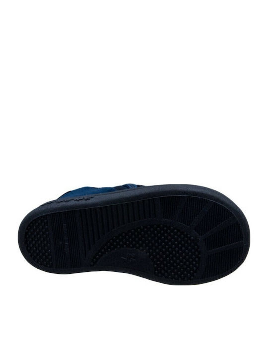 Kinderhausschuhe Stiefel Blau