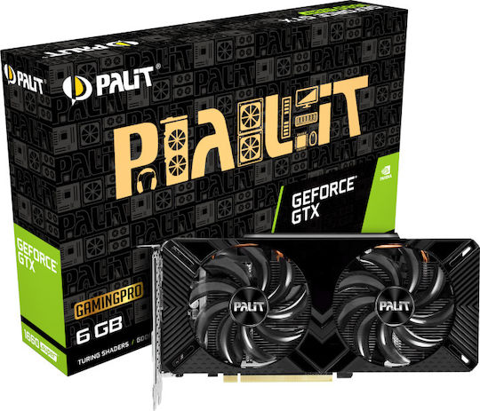Palit GeForce GTX 1660 Super 6GB GDDR6 GamingPro Placă Grafică