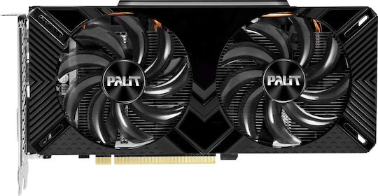 Palit GeForce GTX 1660 6GB GDDR6 GamingPro OC Κάρτα Γραφικών