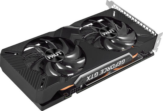 Palit GeForce GTX 1660 6GB GDDR6 GamingPro OC Κάρτα Γραφικών