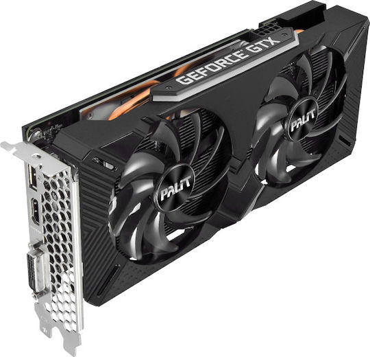 Palit GeForce GTX 1660 6GB GDDR6 GamingPro OC Κάρτα Γραφικών