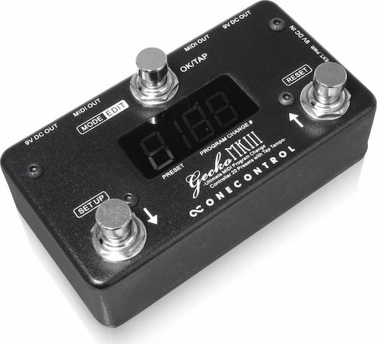 One Control Gecko MKIII Πετάλι Footswitch Ηλεκτρικής Κιθάρας