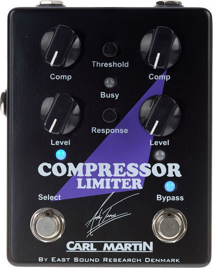 Carl Martin Andy Timmons Signature Limiter Pedale Wirkung Kompressor E-Gitarre