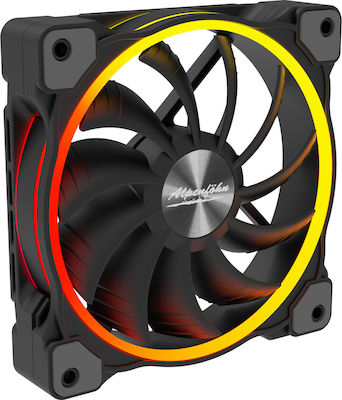 Alpenfoehn Wing Boost 3 ARGB 140mm 3-Pin / 4-Pin PWM Case Fan 3-pack