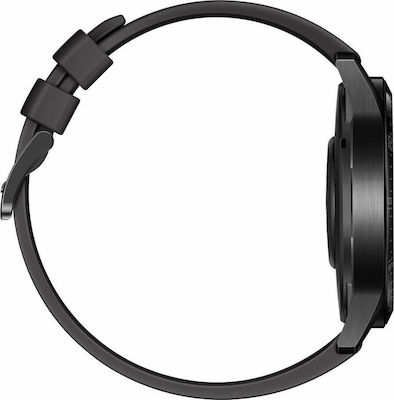 Huawei Watch GT 2 Sport 46mm mit Pulsmesser (Matte Black)