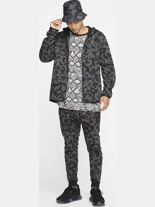 Sportswear Tech Fleece Суитшърт с Качулка Камуфлажно черно