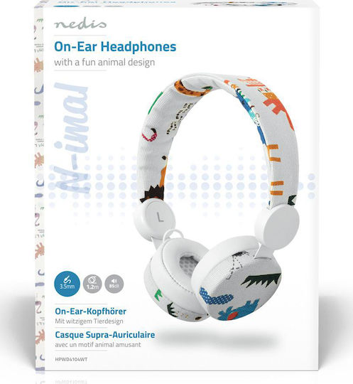 Nedis Жични On Ear Слушалки Многоцветни
