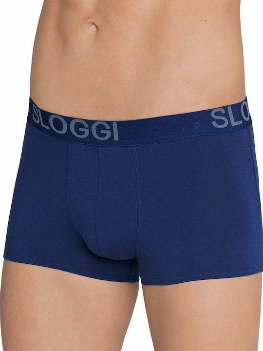 Sloggi Avenue Hipster Herren Boxershorts Blau 2Packung