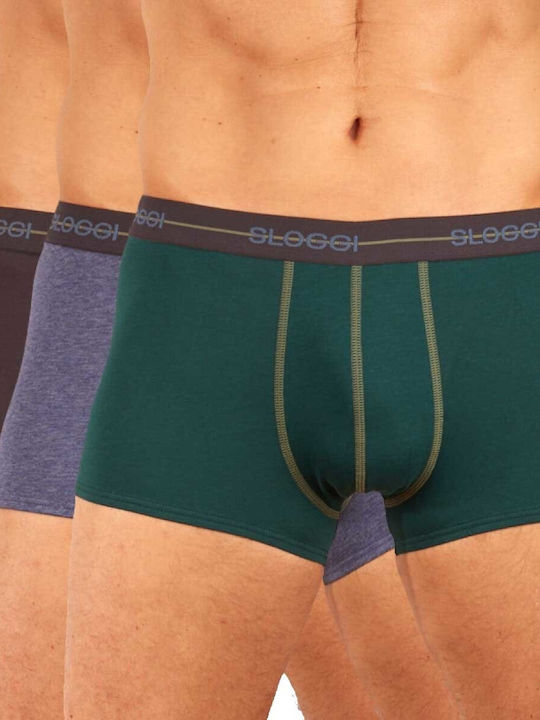 Start Hipster Ανδρικά Μποξεράκια Πολύχρωμα 3Pack