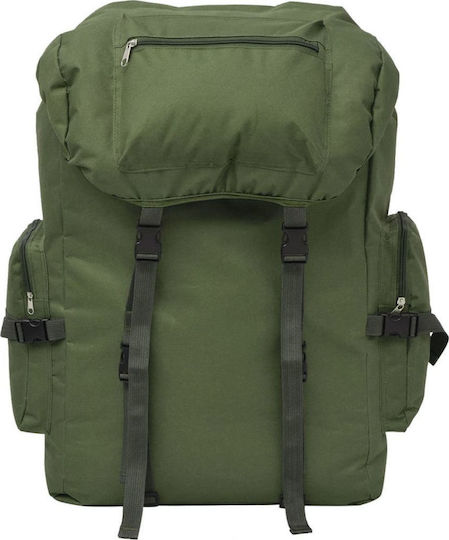 vidaXL Militärischer Rucksack Rucksack aus Polyester Khaki 65Es