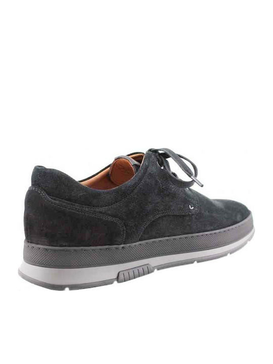Damiani 503 Men's Suede Casual Shoes Gray