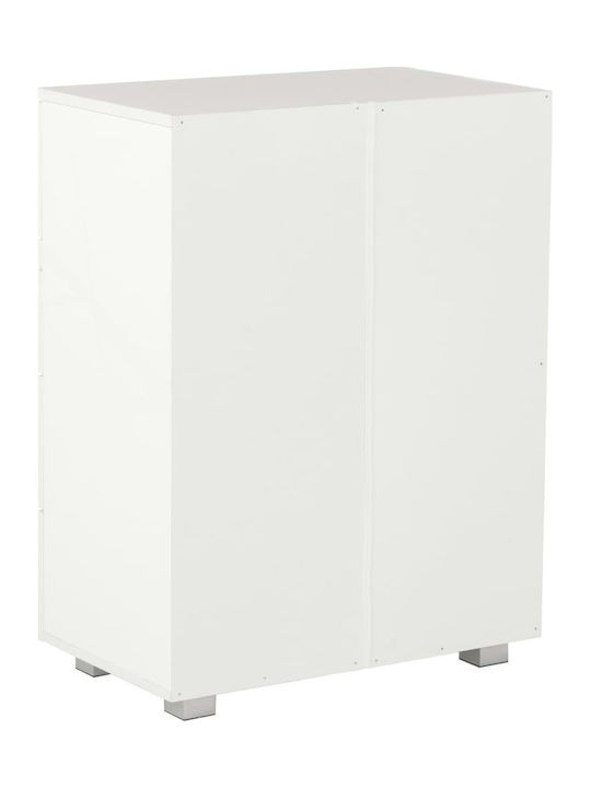 Comoda pentru Dormitor cu 8 sertare Albă 60x35x76buc