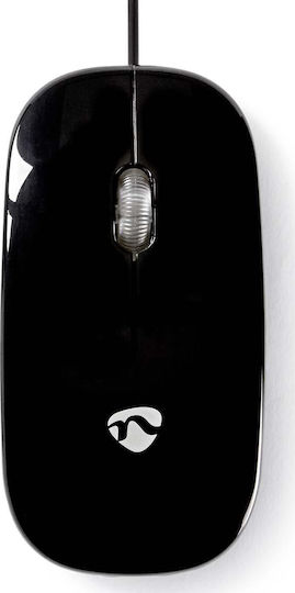 Nedis Wired Mouse Cu fir Mouse Negru