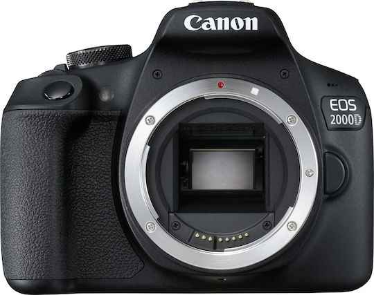 Canon DSLR Camera EOS 2000D Crop Frame Kit (EF-S 18-55mm F3.5-5.6 DC III) Black