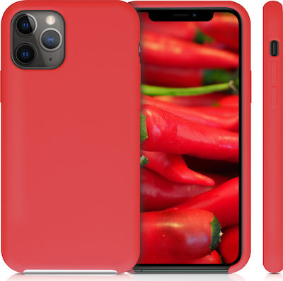 KWmobile Soft Flexible Silicone Back Cover Red (iPhone 11 Pro)