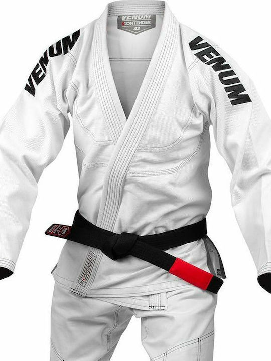 Venum Contender Evo Gi Bărbați Uniforme Jiu Jitsu brazilian Alb