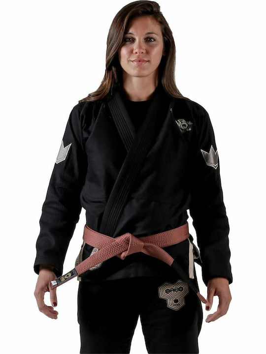 Kingz Nano 2.0 Women's Jiu Jitsu Uniform Black