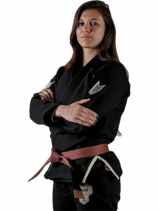 Kingz Nano 2.0 Γυναικεία Στολή Jiu Jitsu Μαύρη