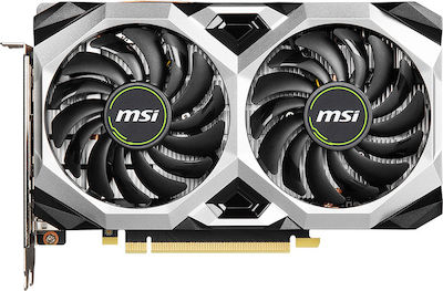 MSI GeForce GTX 1660 Super 6GB GDDR6 Ventus XS OC Κάρτα Γραφικών PCI-E x16 3.0 με HDMI και 3 DisplayPort