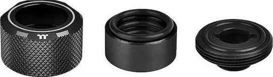 Thermaltake Pacific C-PRO G1/4 PETG Tube 16mm OD Compression Fittings Μαύρο