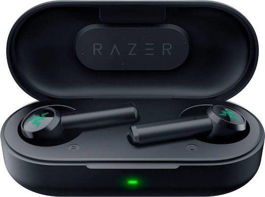 Razer Hammerhead (2019) In ear Bluetooth хендсфри Слушалки с Устойчивост на Пот и Кутийка за Зареждане Черен