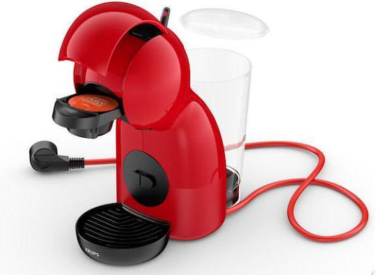Krups Piccolo XS Pod Coffee Machine Dolce Gusto Pressure 15bar Red