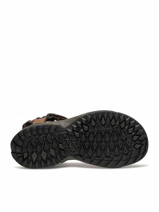 Terra Fi Lite Men's Leather Sandals Brown
