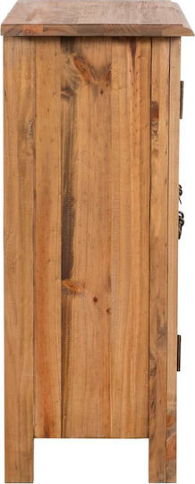 vidaXL Ντουλάπι Μπάνιου 59x32x80cm Φυσικό Ξύλο