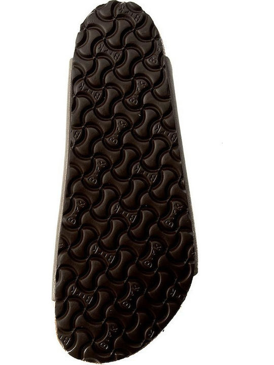 Arizona Birko-Flor Nubuck Leder Herrensandalen Stone Regelmäßig Passform