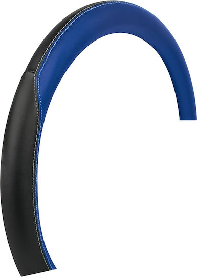 Lampa Car Steering Wheel Cover Club with Diameter 49-51cm Synthetic Blue L9890.8>9849.1