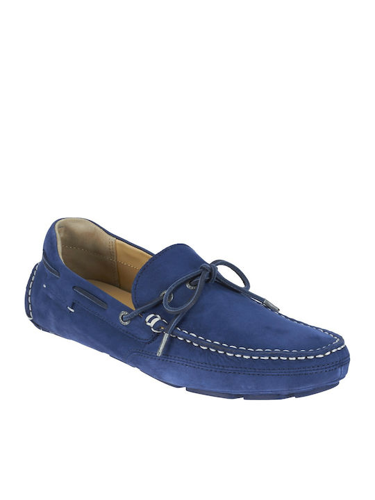 Sebago Kedge Tie Men's Suede Moccasins Blue