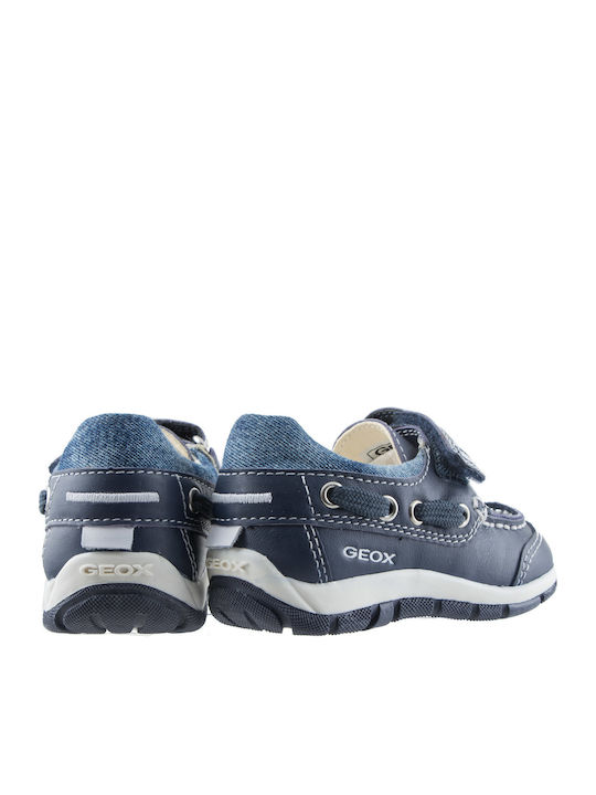 Kinder-Mokassins Blau