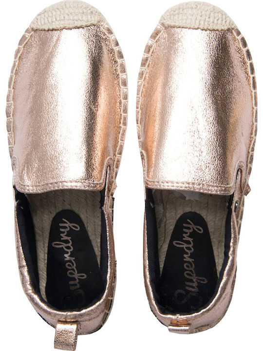 Liora Espadrille Shoes Γυναικείες Εσπαντρίγιες σε Χρυσό Χρώμα