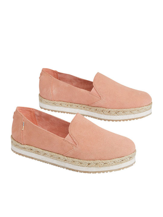 Palma Suede Γυναικείες Εσπαντρίγιες Nude