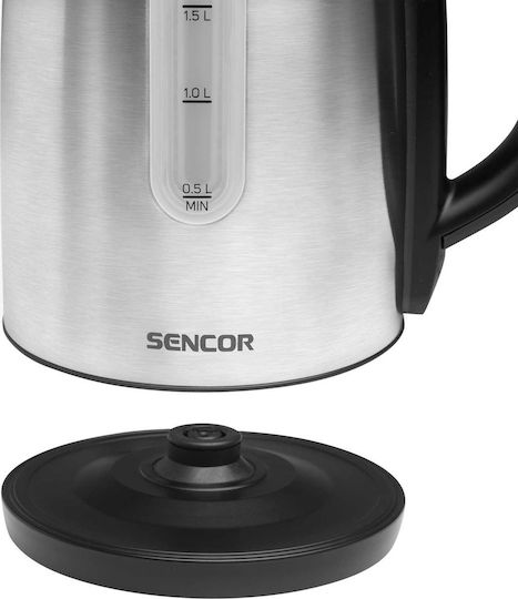 Sencor Βραστήρας 1.7lt 2200W Ασημί