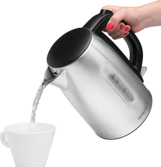 Sencor Βραστήρας 1.7lt 2200W Ασημί