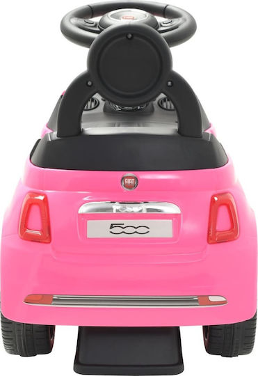 vidaXL Ride On Car Fiat 500 Αυτοκινητάκι Ride On για 12+ μηνών Ροζ