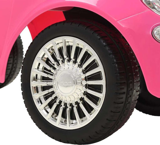 vidaXL Ride On Car Fiat 500 Αυτοκινητάκι Ride On για 12+ μηνών Ροζ