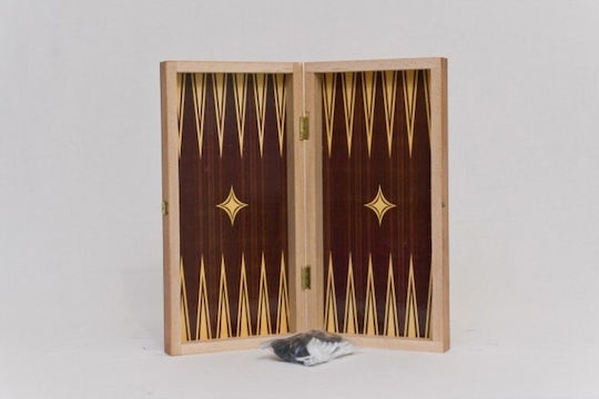 Argy Toys Backgammon Wooden with Checkers 40x40cm