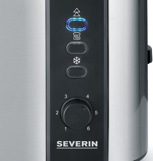 Severin AT 2589 Prăjitor de pâine 2 sloturi 800W Negru