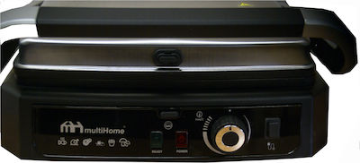 MultiHome Supergrill 930-002-0011 Sandwich Maker Grill with Removable Plates 2000W Inox