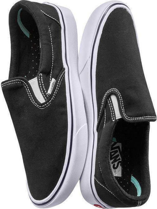Comfycush Men's Canvas Slip-Ons Black