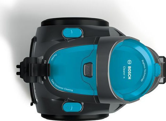 Bosch BGS05A221 Ηλεκτρική Σκούπα 700W με Κάδο 1.5lt Γαλάζια