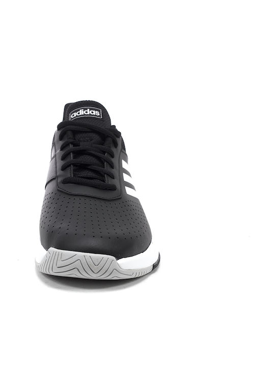 adidas Courtsmash Bărbați Pantofi Tenis Toate instanțele Core Black / Cloud White / Grey Two