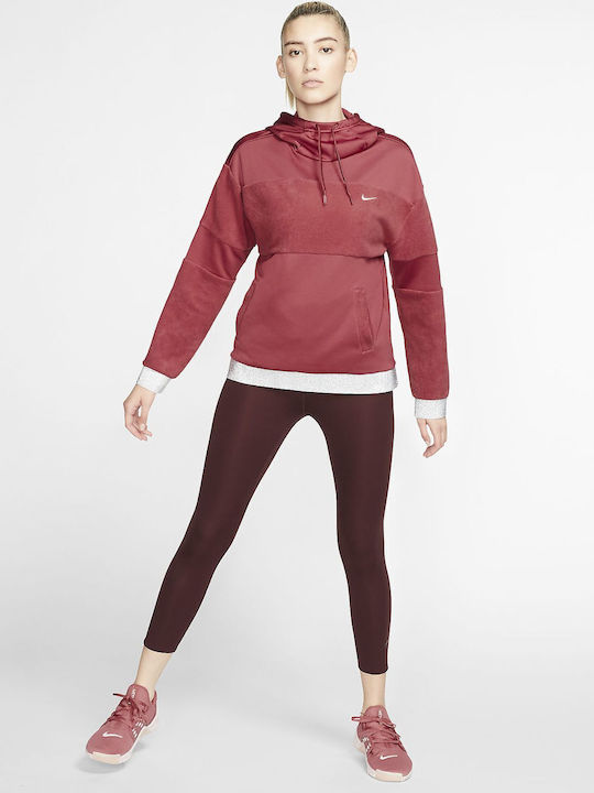 Dri-FIT Icon Clash Women's Sweatshirt with Hood Cedar